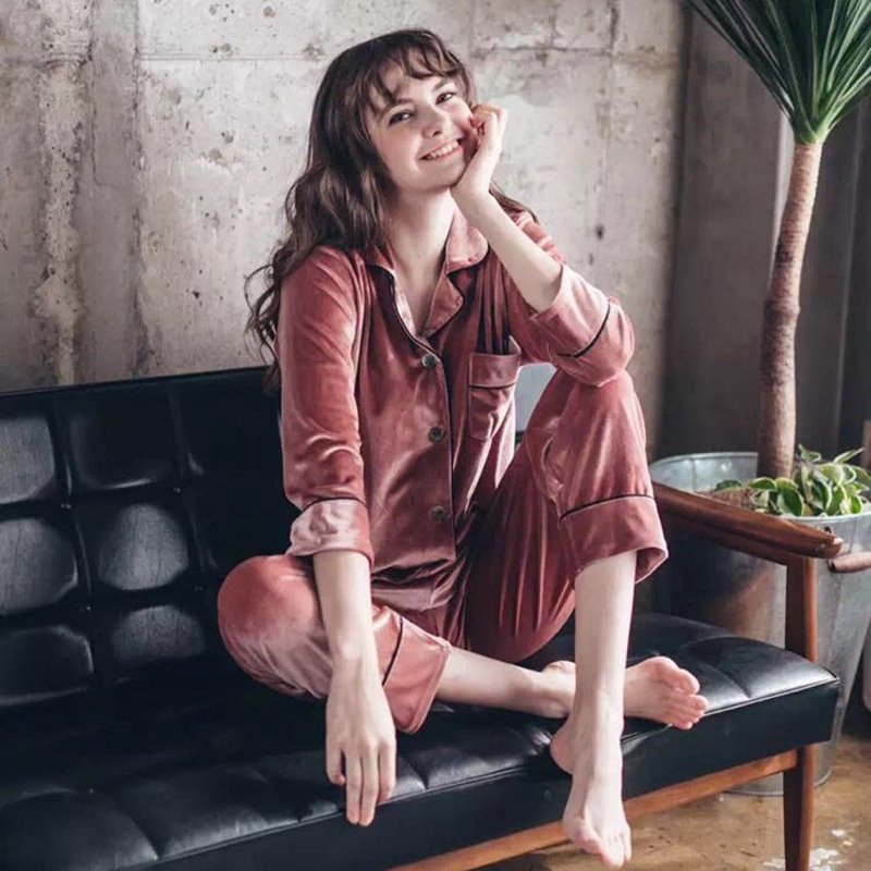 Pyjama en velours HEXI