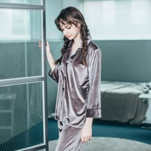 Pyjama en velours HEXI