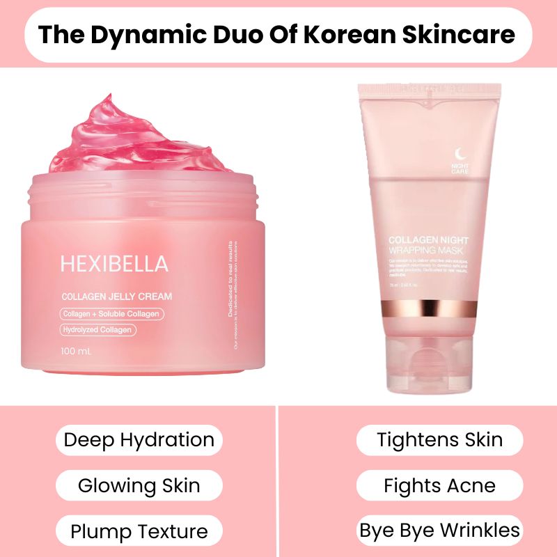 HEXIBELLA (70) Collagen Niacinamide Jelly + Free Mask