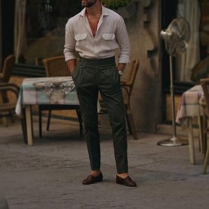 Finn | Men's Long Sleeve Summer Shirt