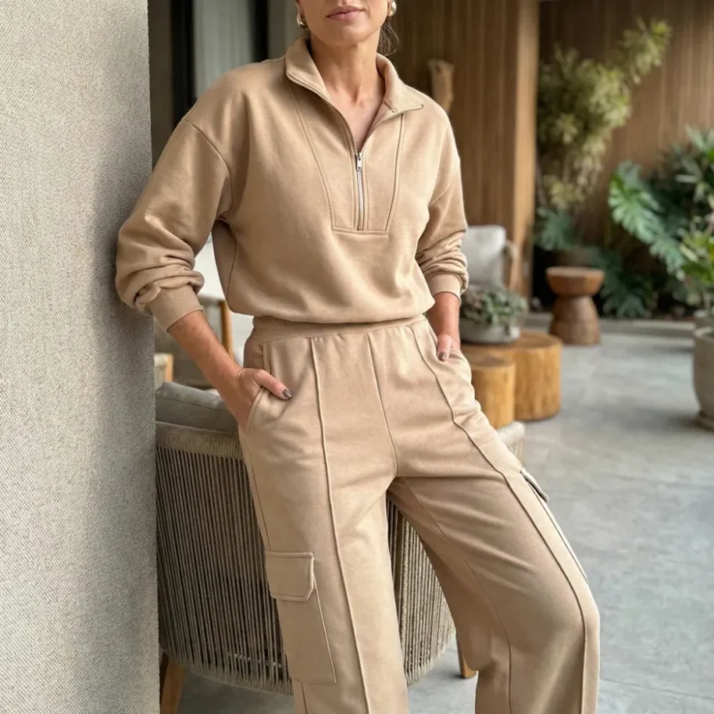 Lizzie tweedelige casual set