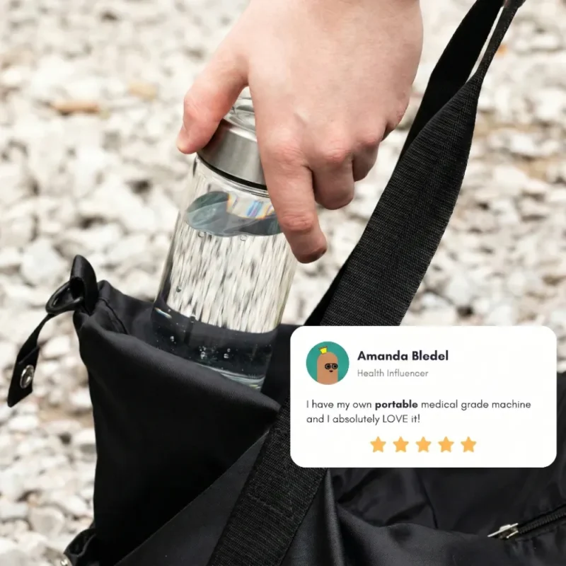 hydrolu11e HydroLuxe Hydrogen Bottle