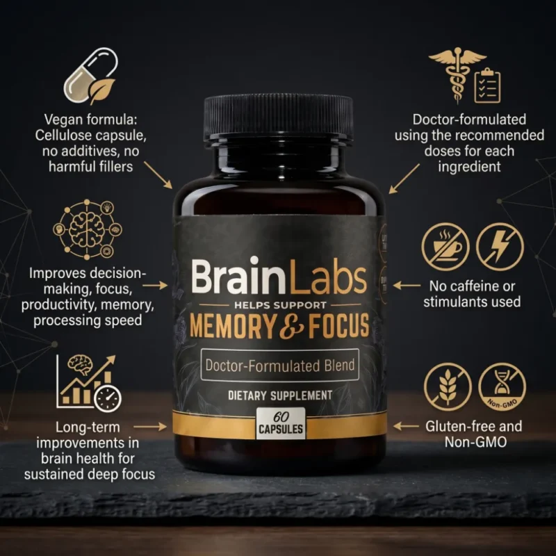 BrainLabs 8-in-1 Hersensupplement